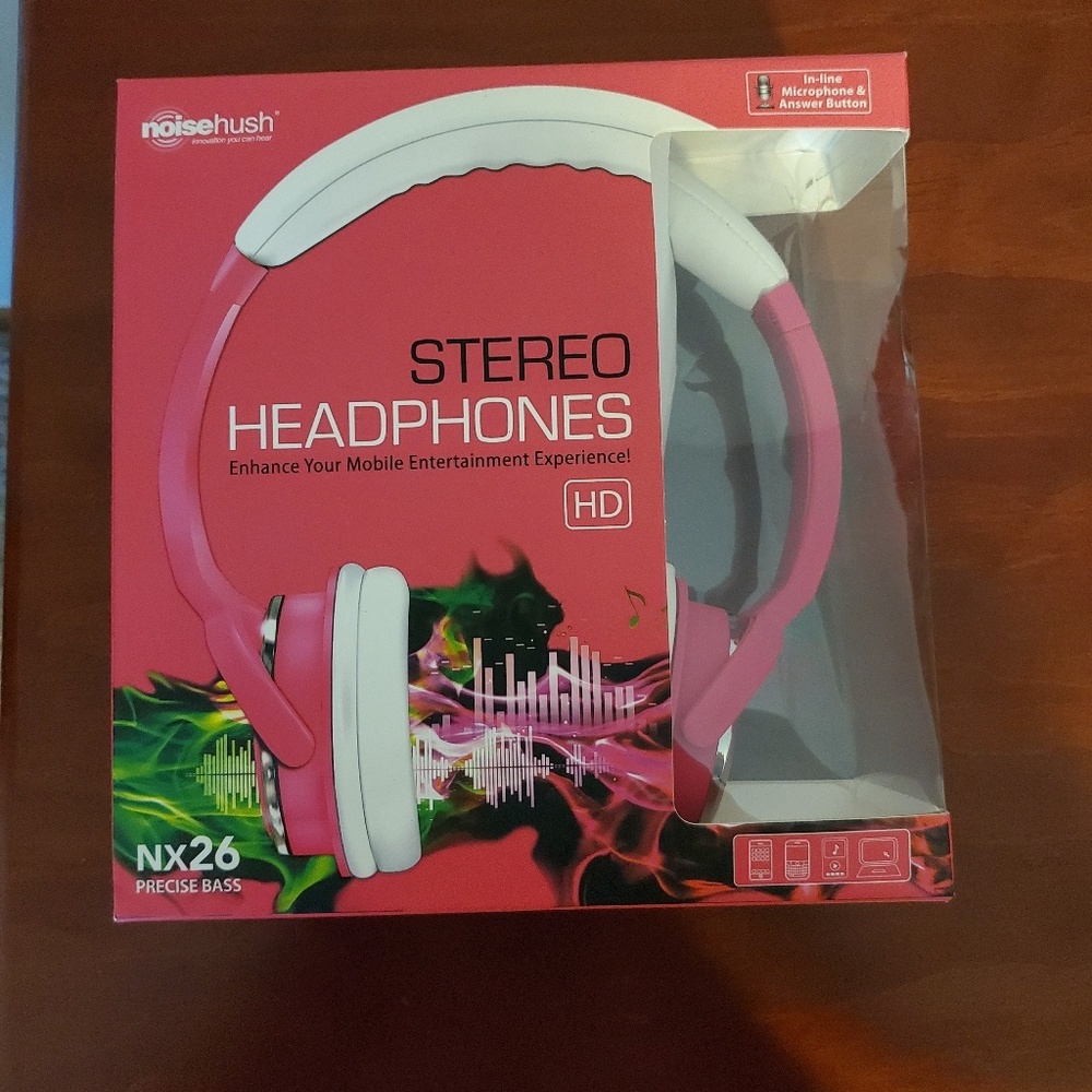 Pink Headphones